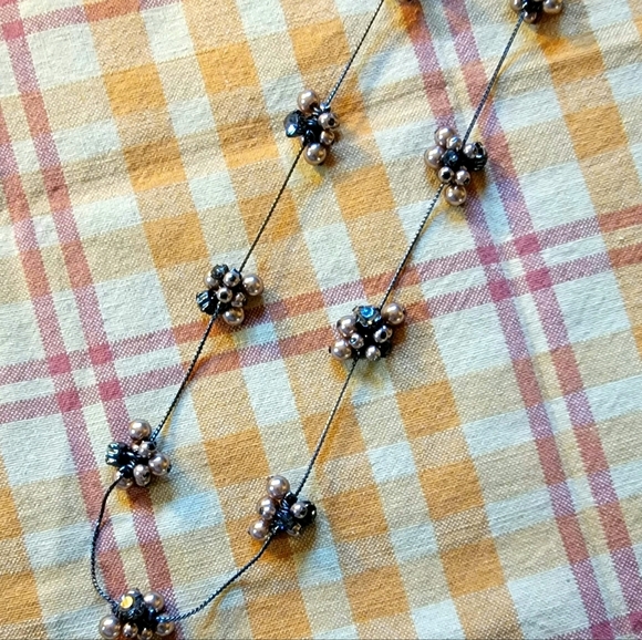 🤎 Black Chain & Multi Beaded Necklace   ▪️NWOT - Picture 2 of 8